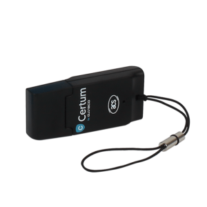 Podpis elektroniczny w zestawie z kartą i czytnikiem Certum Mini - czytnik
